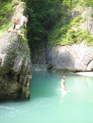 Baden in der Scheibum