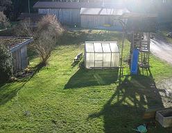 Blick vom Balkon