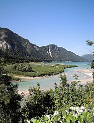 Isarauen bei Bad Tölz ( 40 km )